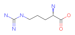 Arginine chemical structure