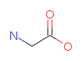 Glycine chemical structure