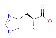 Histidine chemical structure
