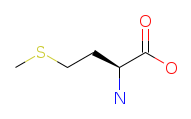 Methionine chemical structure