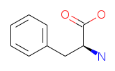 Phenylalanine chemical structure