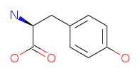Tyrosine chemical structure